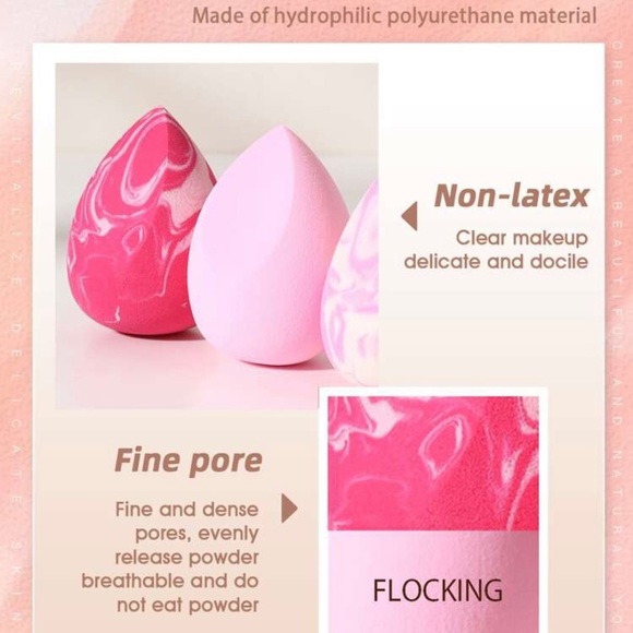 4Pcs Makeup Sponges - Picture 2 of 3